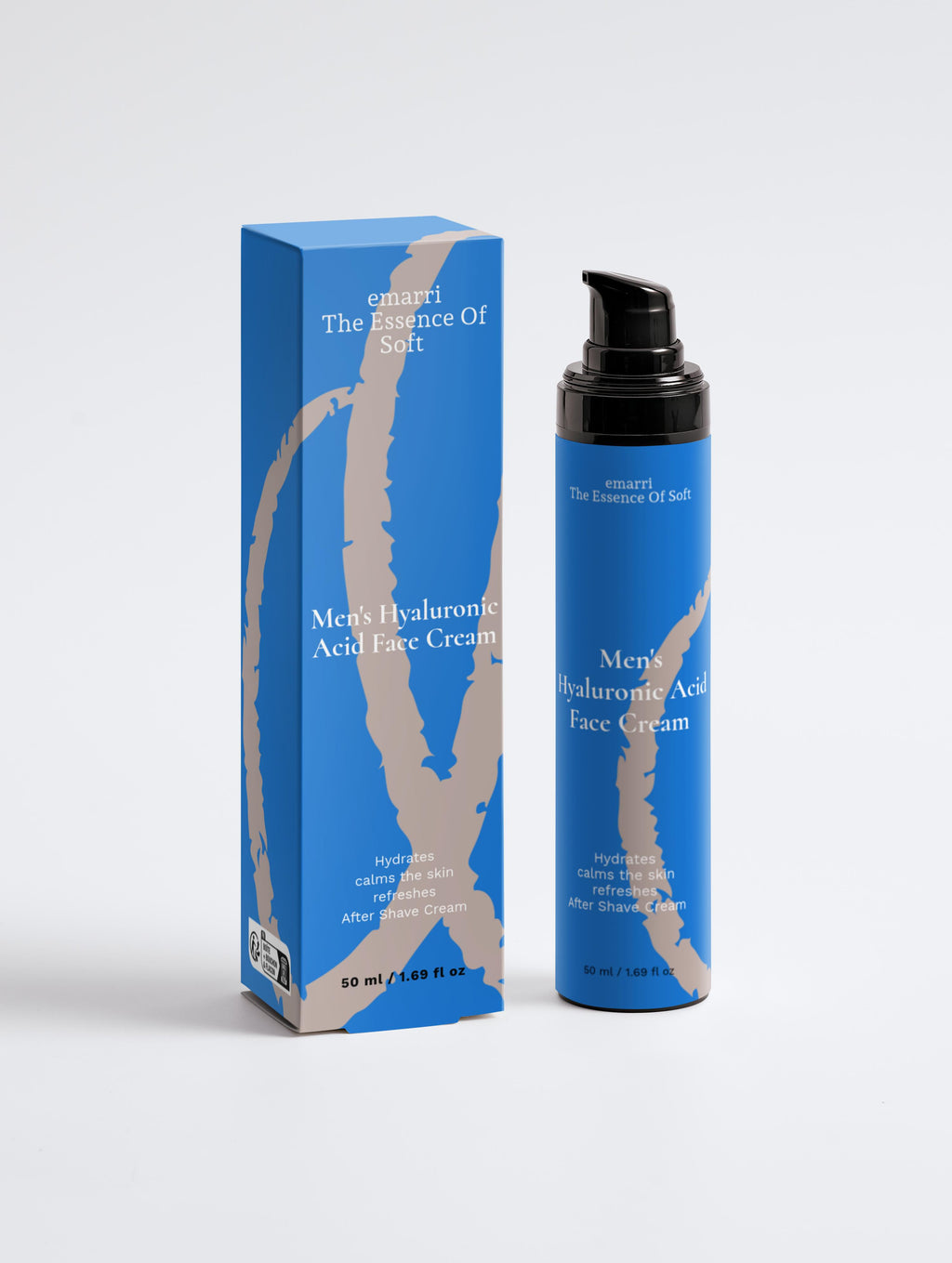 Hyaluronic Acid Face Cream for Men (After Shave)